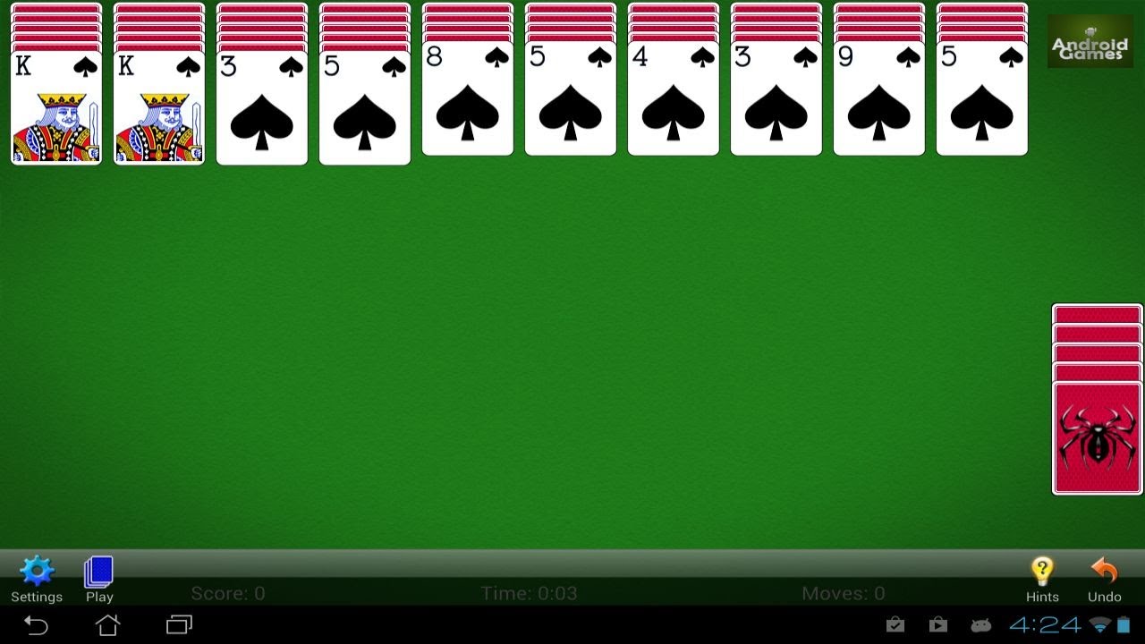 old version of solitaire