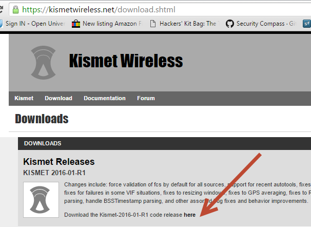 download kismet wifi for windows